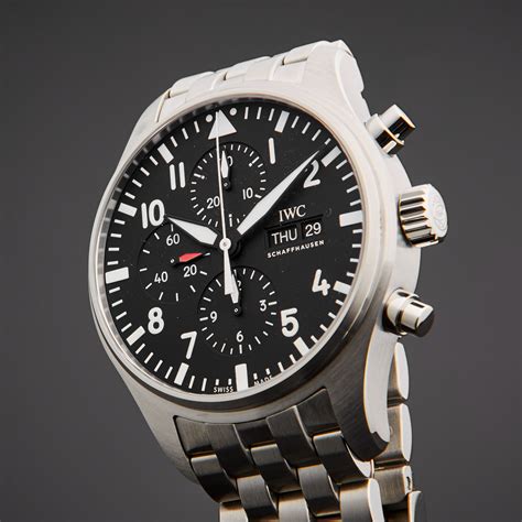 iwc pilot chronograph price philippines|iwc pilot chronograph manual.